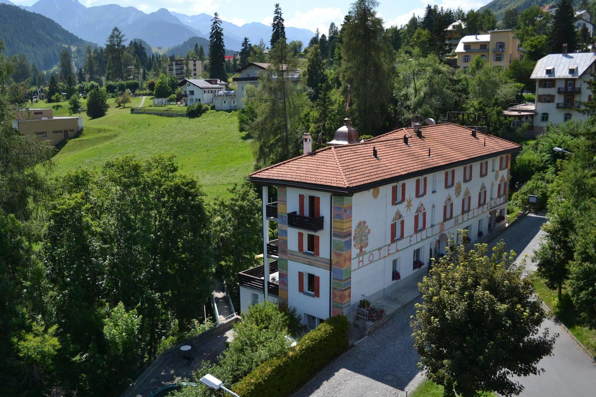 Hotel Filli Scuol Exterior photo